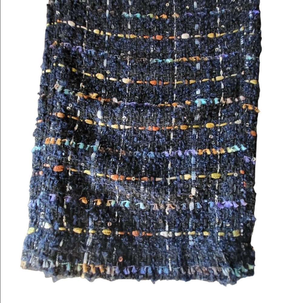 Venus Sz 2 Plaid Tweed Cropped Ankle Dress Pants Textured Business Casual EUC - Picture 6 of 10
